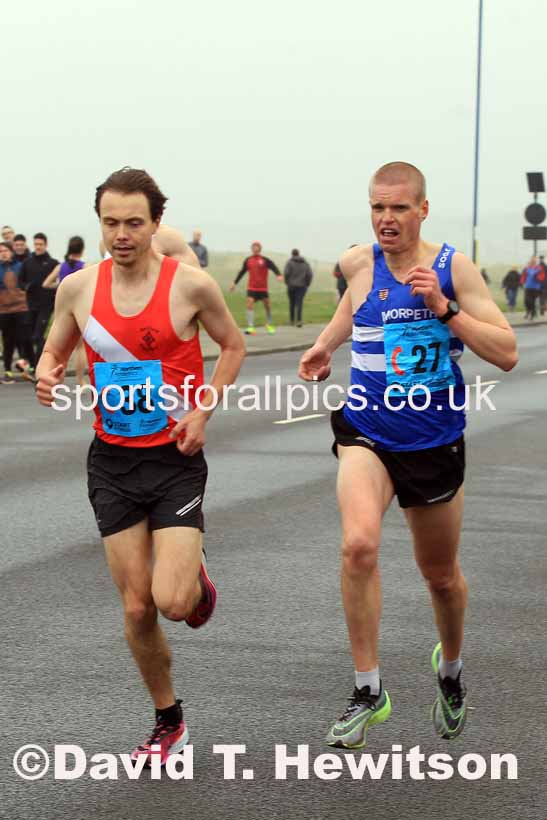 Senior mens 12 Stage 2023 Northern Mens 12 stage and Womens 6 Stage Relays and Young Athletes, Redcar. Photo: David T. Hewitson/Sports for All Pics